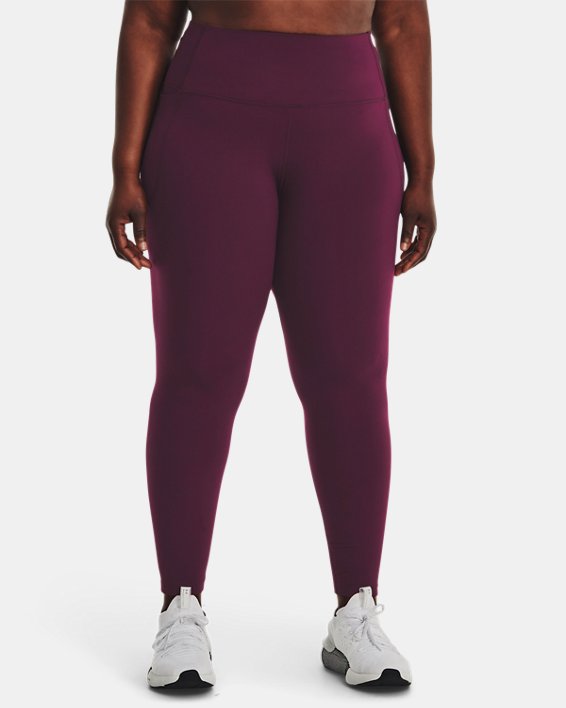 Women's UA Meridian Full-Length Leggings, Purple, pdpMainDesktop image number 0